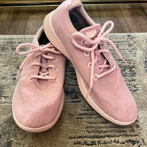 Allbirds WR Blush Pink Merino Wool Runners Sneakers W11 Women's size 11